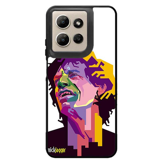 Mick Jagger Art Motorola Moto G Power 2026 Case