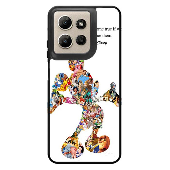 Mickey Mouse Character Montage Motorola Moto G Power 2026 Case