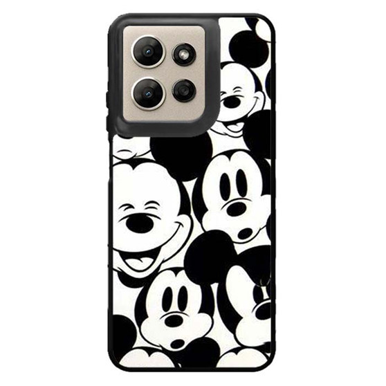 Mickey Mouse Face Collage Motorola Moto G Power 2026 Case