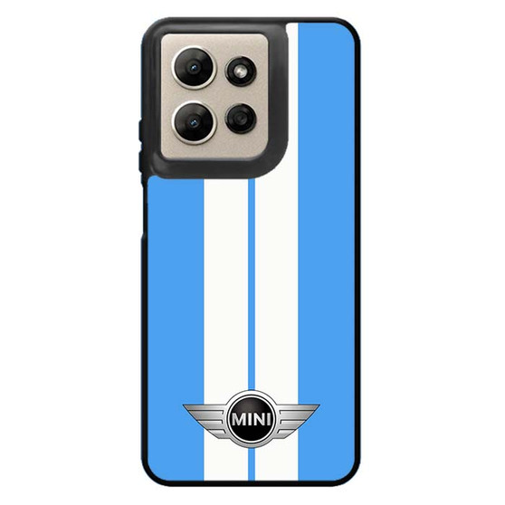 Mini Cooper Light Blue Motorola Moto G Power 2026 Case