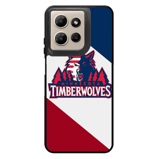 Minnesota Timberwolves 4 Motorola Moto G Power 2026 Case