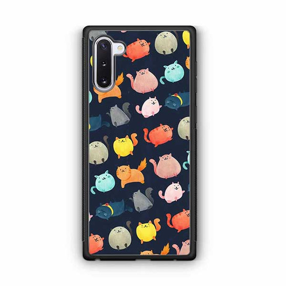 Cute Fat Cat Samsung Galaxy Note 10 Case