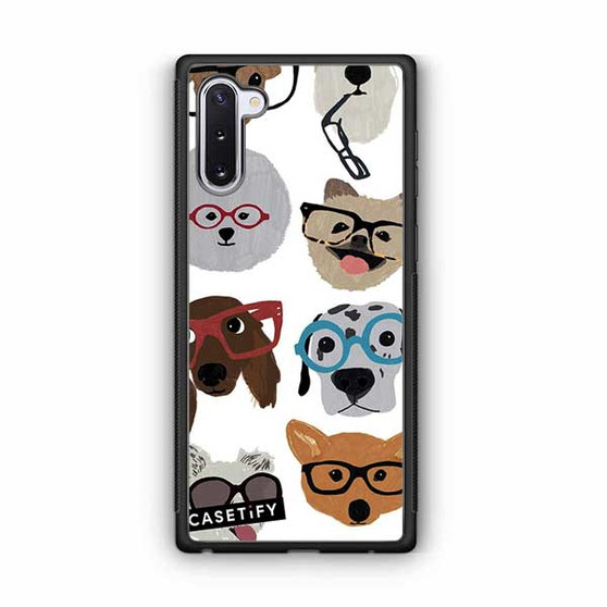 Cute Glasses Dog Samsung Galaxy Note 10 Case Cute Glasses Dog Samsung Galaxy Note 10 Case