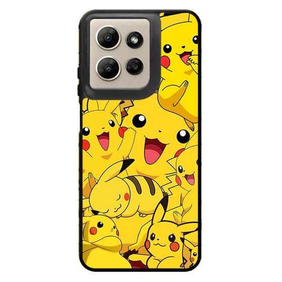 pikachu collage Motorola Moto G Power 2026 Case