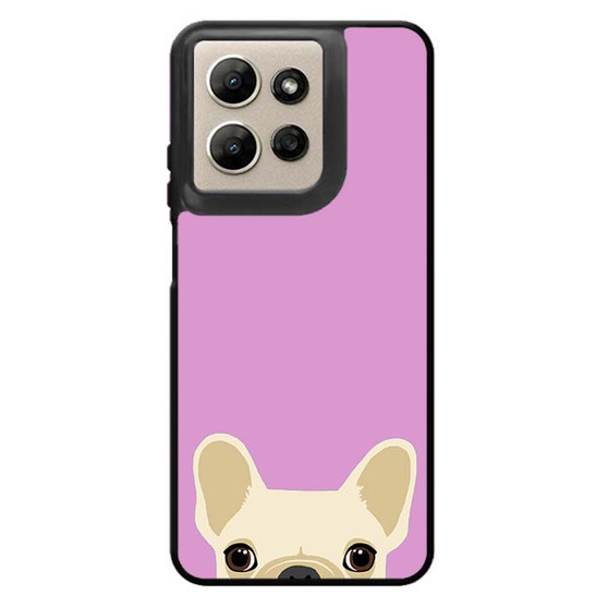 pink french bulldog Motorola Moto G Power 2026 Case