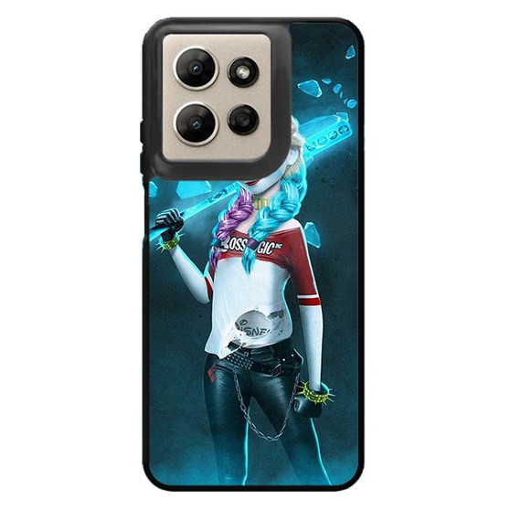 Princess Elsa With Harley Quinn Dress Motorola Moto G Power 2026 Case