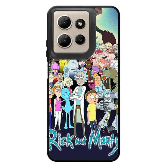 Rick And Morty All Character Motorola Moto G Power 2026 Case