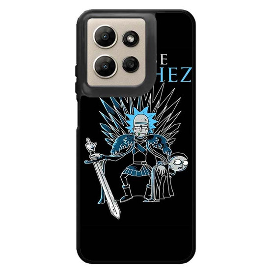 Rick And Morty In Iron Throne Motorola Moto G Power 2026 Case