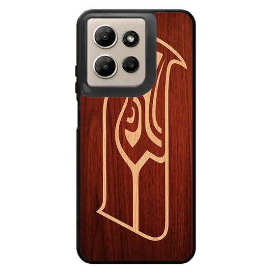 seahawk wood Motorola Moto G Power 2026 Case