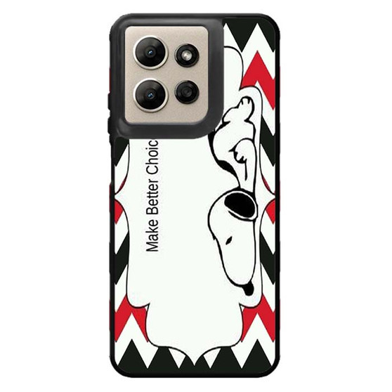 Snoopy Make Better Choice Motorola Moto G Power 2026 Case