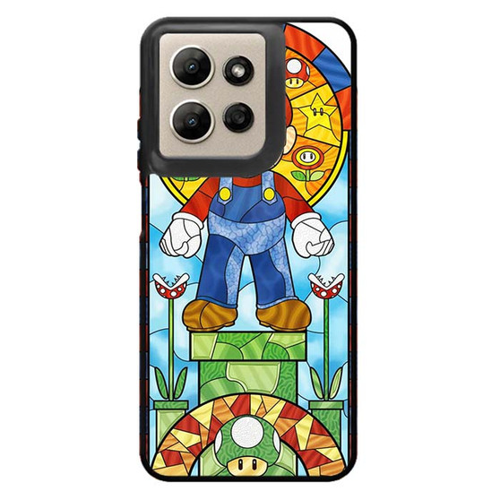 Super Mario Glass Art Motorola Moto G Power 2026 Case