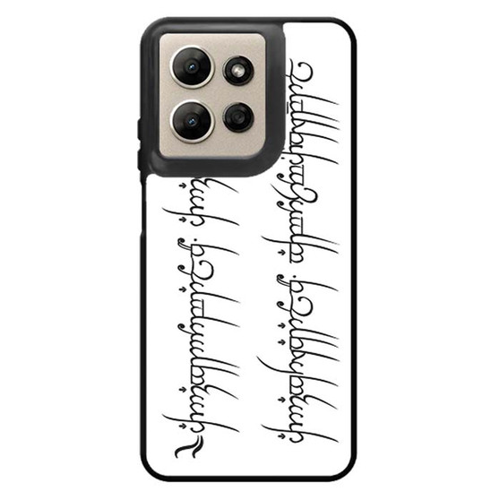 The Lord Of the Rings quotes Motorola Moto G Power 2026 Case