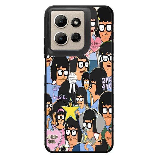 Tina Belcher collage Motorola Moto G Power 2026 Case