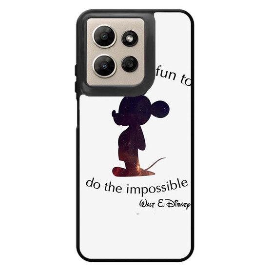 Walt Disney Quote 1 Motorola Moto G Power 2026 Case