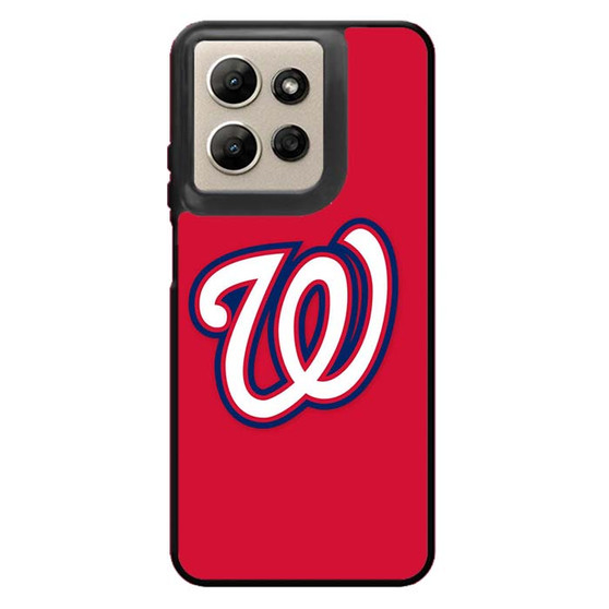 Washington Nationals 4 Motorola Moto G Power 2026 Case