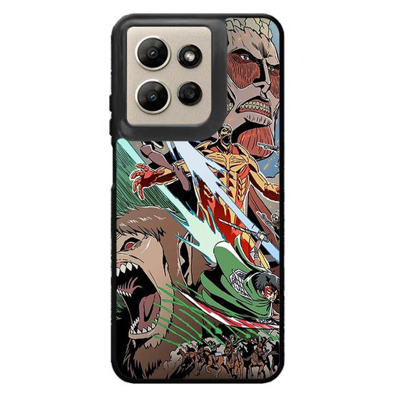 Attack on Titan Charge Motorola Moto G Power 2026 Case