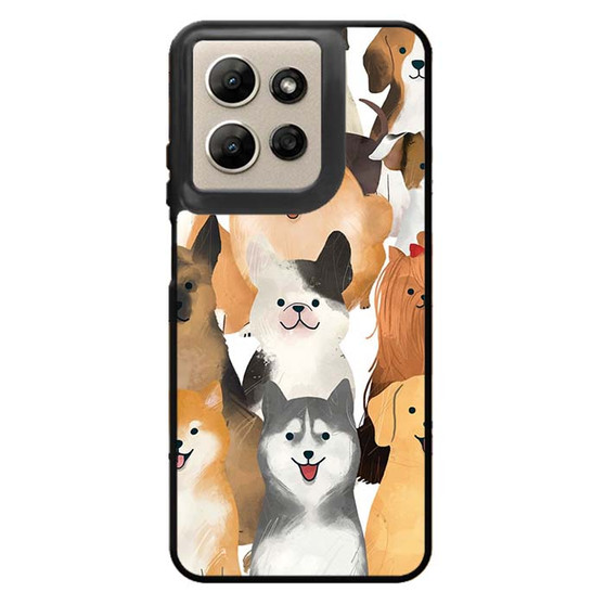 Cute Dogs Collage Motorola Moto G Power 2026 Case