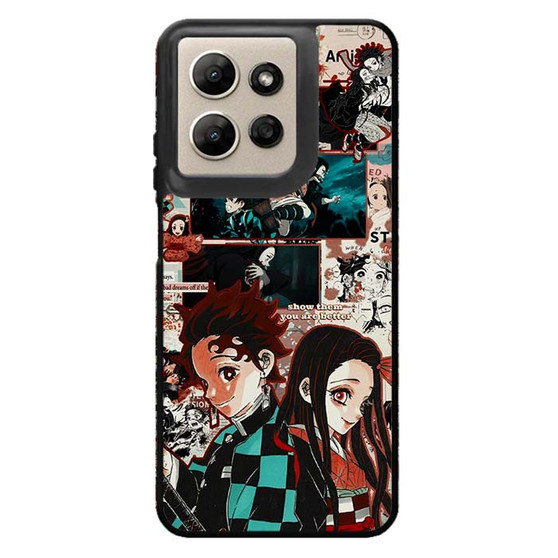 Demon Slayer Tanjiro and Nezuko Motorola Moto G Power 2026 Case