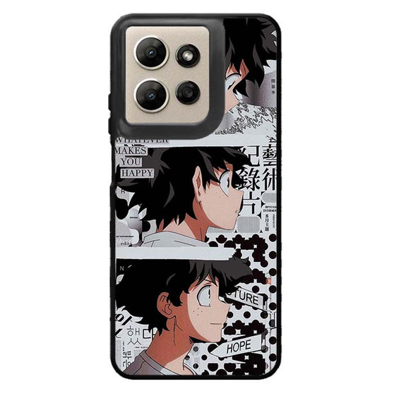 My Hero Academia Deku's Quotes Motorola Moto G Power 2026 Case