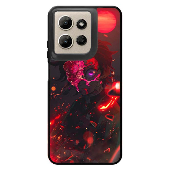 Demon Slayer Tanjiro Almost Demon Motorola Moto G Power 2026 Case