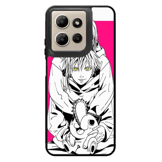 Denji Power and Pochita Motorola Moto G Power 2026 Case