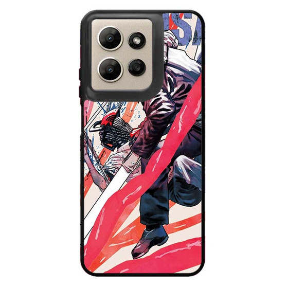 Denji VS Katana Man Cover Motorola Moto G Power 2026 Case