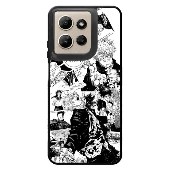 Jujutsu Kaisen Gojo Vs Toji Manga Motorola Moto G Power 2026 Case