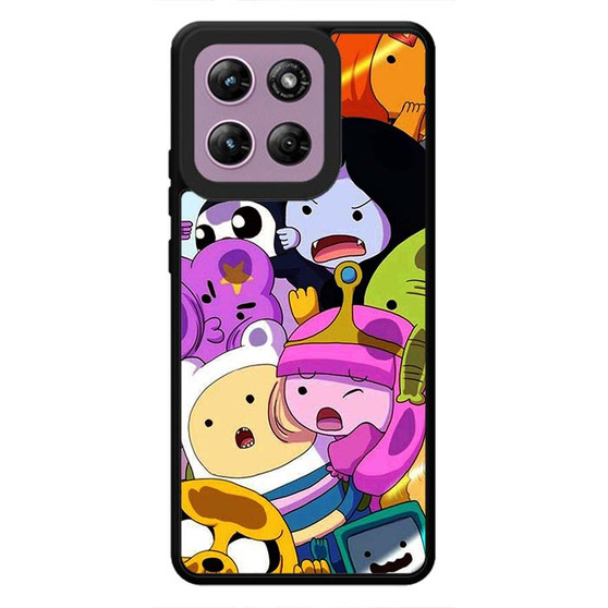 Adventure time character on a glass Motorola Moto G Stylus 2026 Case