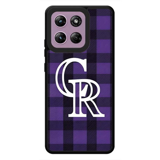 Colorado rockies purple Motorola Moto G Stylus 2026 Case