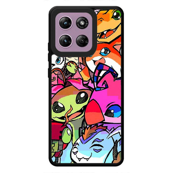 Digimon cute collage Motorola Moto G Stylus 2026 Case