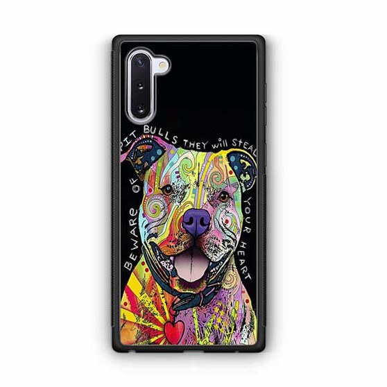 Dog Abstract Pitbull Samsung Galaxy Note 10 Case