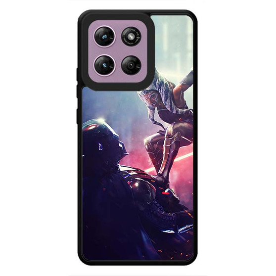 Star Wars Ahsoka Tano Vs Vader Motorola Moto G Stylus 2026 Case