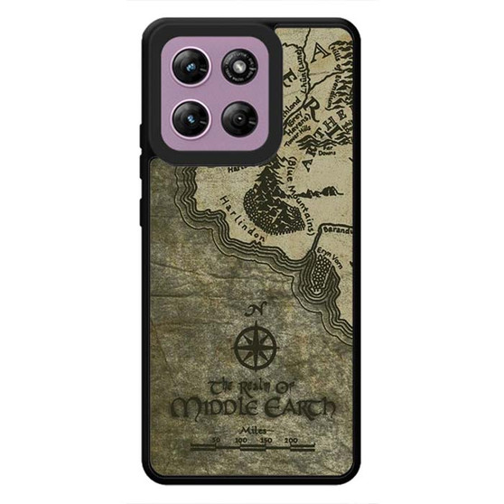 The lord of the rings middle earth map ASCK Motorola Moto G Stylus 2026 Case