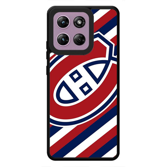 Montreal Canadiens Strips Motorola Moto G Stylus 2026 Case