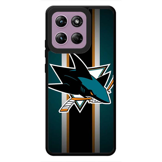 NHL San Jose Sharks 1 Motorola Moto G Stylus 2026 Case