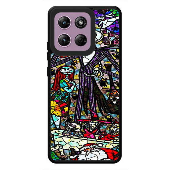 Nightmare before christmas stained glass Motorola Moto G Stylus 2026 Case