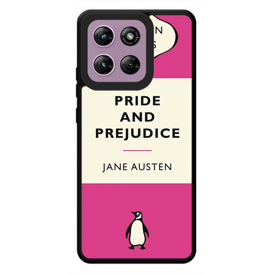 pride and prejudice penguin Book pink Motorola Moto G Stylus 2026 Case