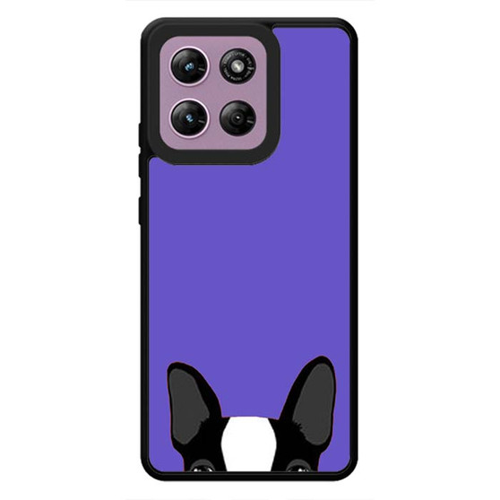 Purple Boston Terrier Motorola Moto G Stylus 2026 Case