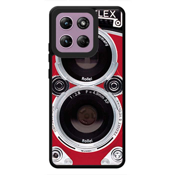 Red Rolleiflex Dual lens Motorola Moto G Stylus 2026 Case
