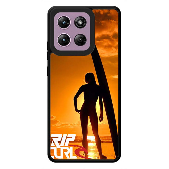 Rip Curl Sunset Surfing Girl Motorola Moto G Stylus 2026 Case