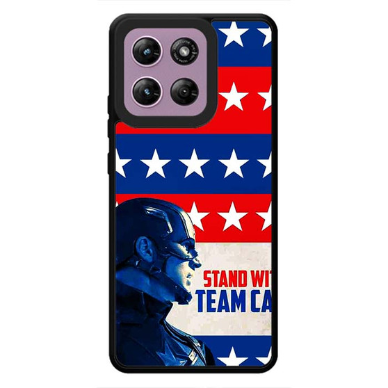 Stand With Captain America Motorola Moto G Stylus 2026 Case