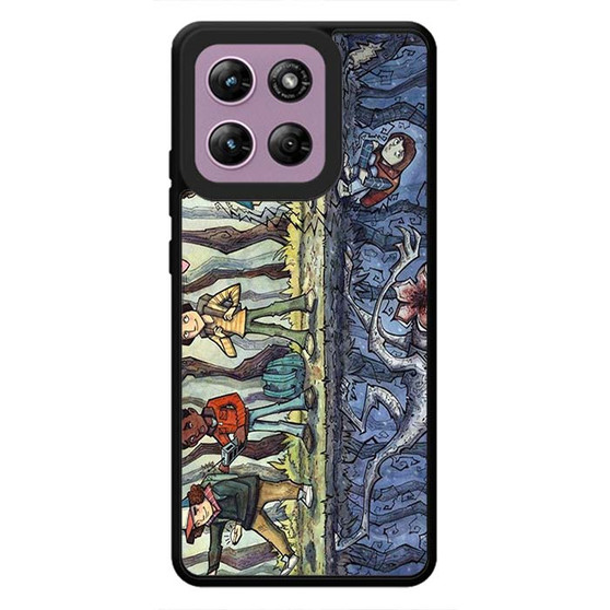 Stranger Things art Motorola Moto G Stylus 2026 Case