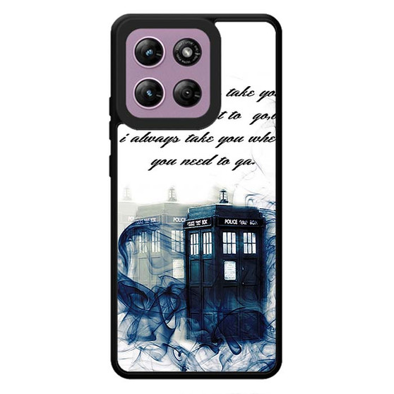 Tardis doctor who Quotes Motorola Moto G Stylus 2026 Case