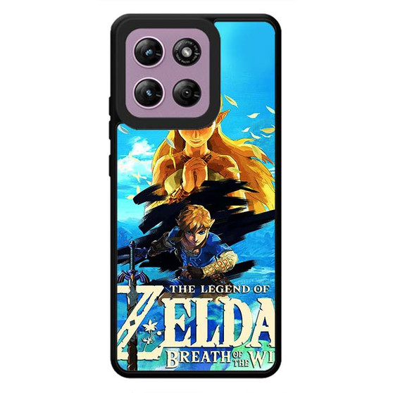 The Legend of Zelda Breath of the Wild Link and Zelda Motorola Moto G Stylus 2026 Case