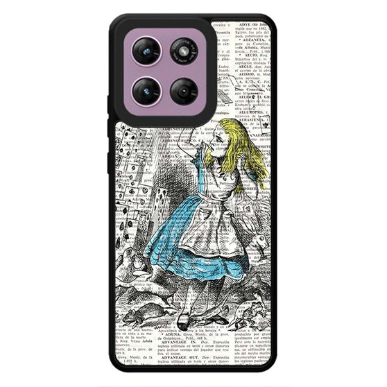 vintage book alice Motorola Moto G Stylus 2026 Case
