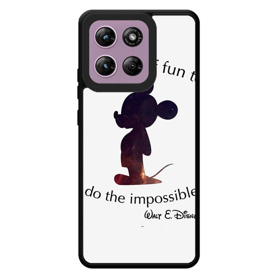 Walt Disney Quote 1 Motorola Moto G Stylus 2026 Case