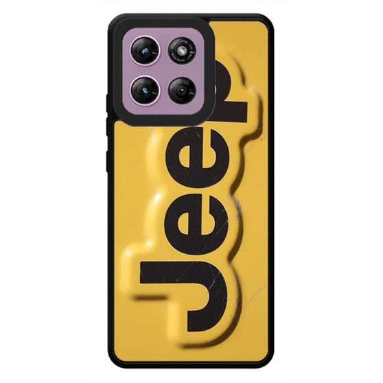 Yellow Jeep Plat Motorola Moto G Stylus 2026 Case