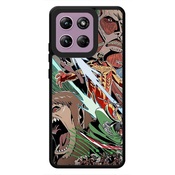 Attack on Titan Charge Motorola Moto G Stylus 2026 Case