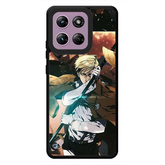 Attack on Titan Erwin Smith Motorola Moto G Stylus 2026 Case