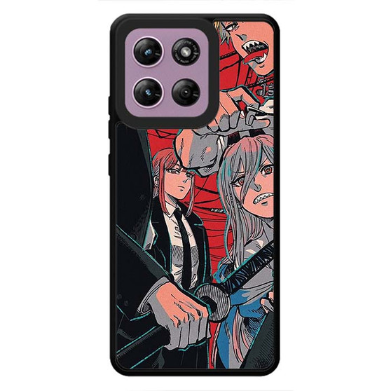 Aku Denji Power and Makima Motorola Moto G Stylus 2026 Case